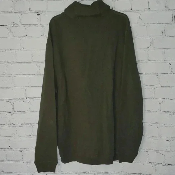 Tasso Elba Olive Pullover Sweater NWT - Picture 5 of 7